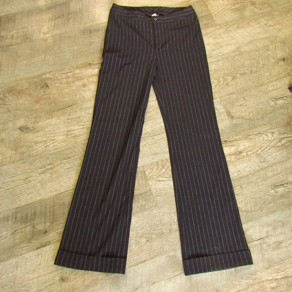 Suzy Shier Vintage y2k Effortless Pinstripe Trousers - Picture 4 of 6